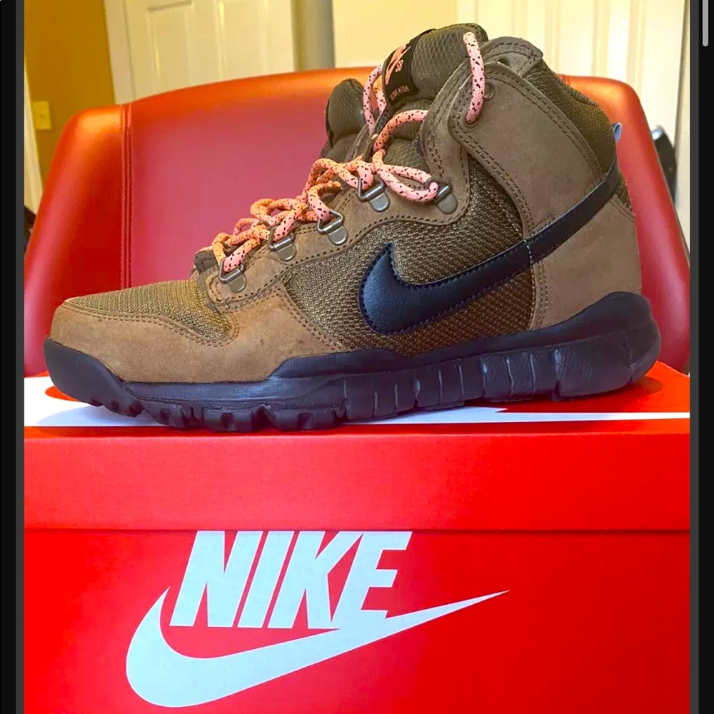 ISO!! Nike SB Dunk High Military Brown